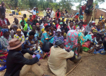 Some of the evicted Kyangwali residents have pitched camp at the Kikuube RDC's offices. They are accusing Minister Onek of being behind their brutal evictions.