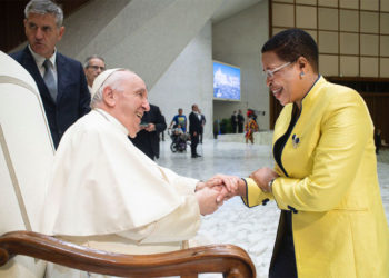 Pope asks Speaker Among to stick to leadership by ethics of the Bible