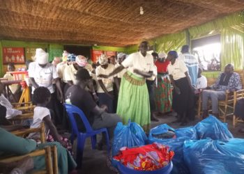 Some of the assorted items donated to Okere City community by LWA