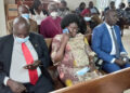 A team of petitioners and interested parties during a hearing session of Constitutional Court case on which the court ruled on February 20 that the lands and proprietary interests be held in perpetuity under customary tenure guaranteed under Artic1e 237(1), (3)(a) of the Constitution of Uganda, 1995. COURTESY PHOTO.