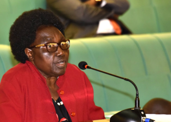 Imat Cecilia Ogwal, the Iron Lady with distinct signature voice; powerful and authoritative at once. COURTESY PHOTO./ CECILIA OGWAL TRIBUTE PAGE.